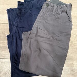 Nike Golf Kids Chinos in Gray and Blue